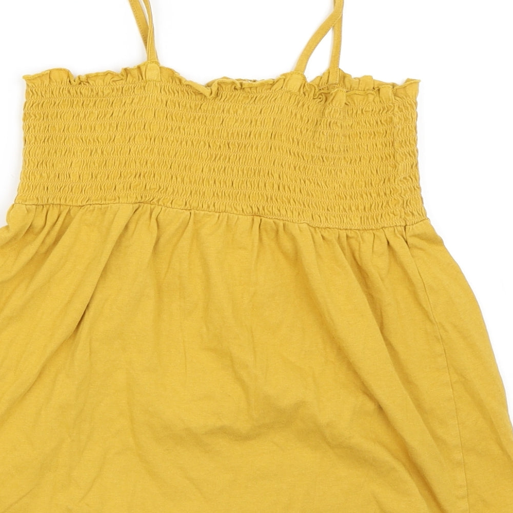 La Redoute Girls Yellow   Basic Casual Size 10 Years