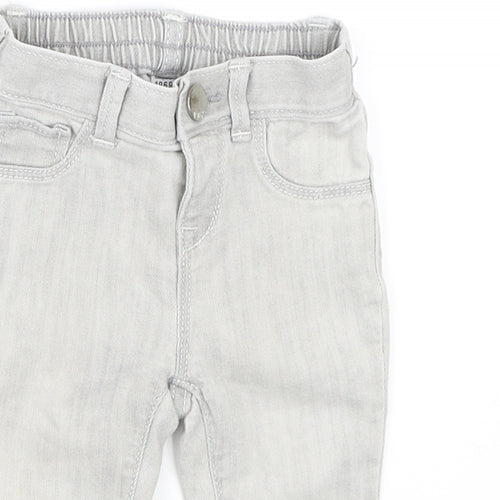 Gap Girls Grey   Capri Jeans Size 6-9 Months