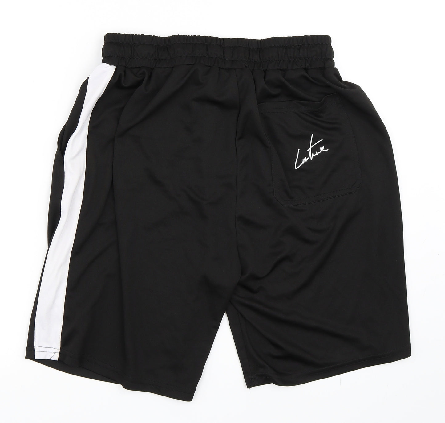 The Couture Club Mens Black   Sweat Shorts Size L