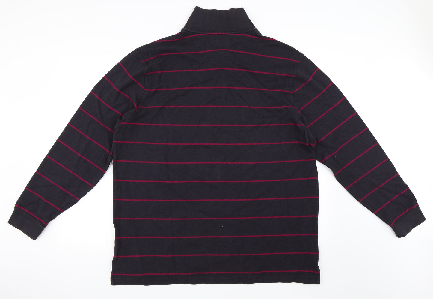 Charles Tyrwhitt Mens Grey Striped   Polo Size 2XL