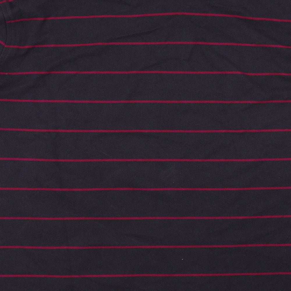 Charles Tyrwhitt Mens Grey Striped   Polo Size 2XL