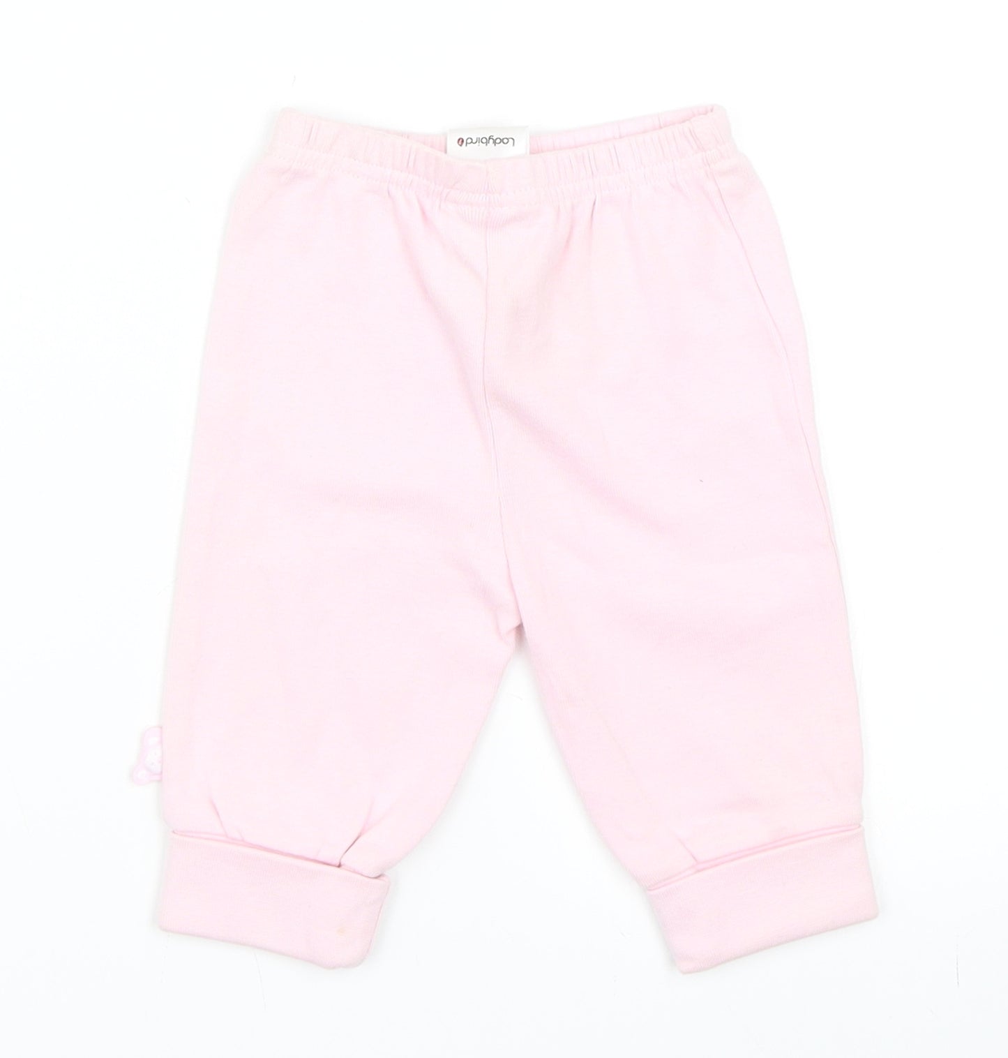 Ladybird Girls Pink   Jogger Trousers Size 0-3 Months