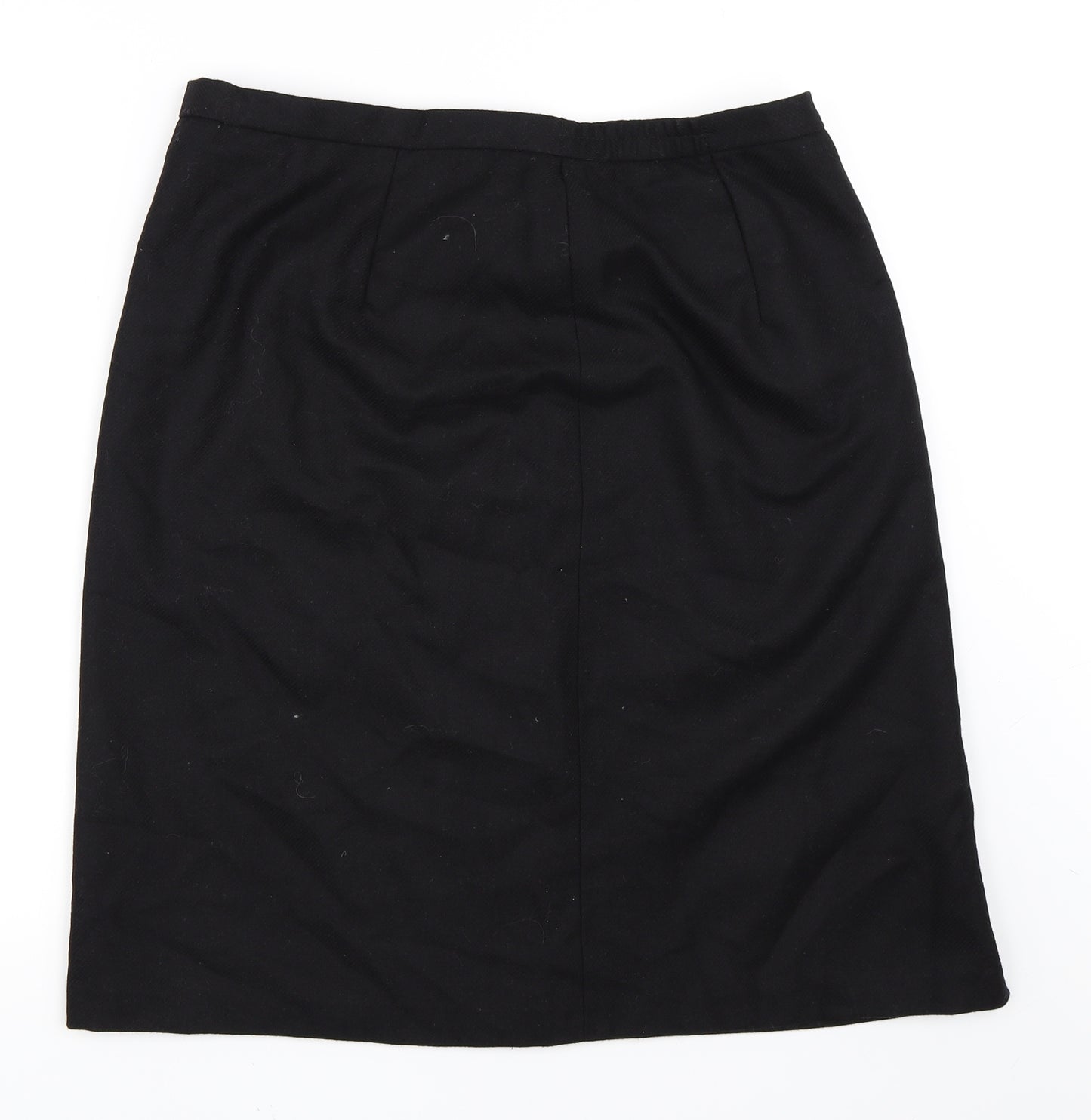 Rowlands Womens Black   Straight & Pencil Skirt Size 18