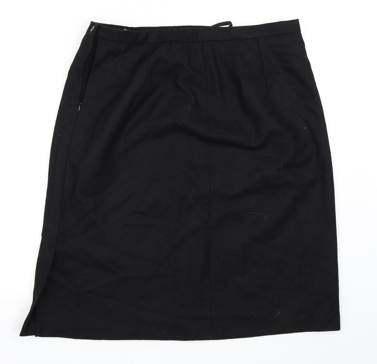 Rowlands Womens Black   Straight & Pencil Skirt Size 18