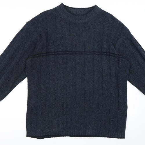 Mainstream Mens Blue   Pullover Jumper Size L
