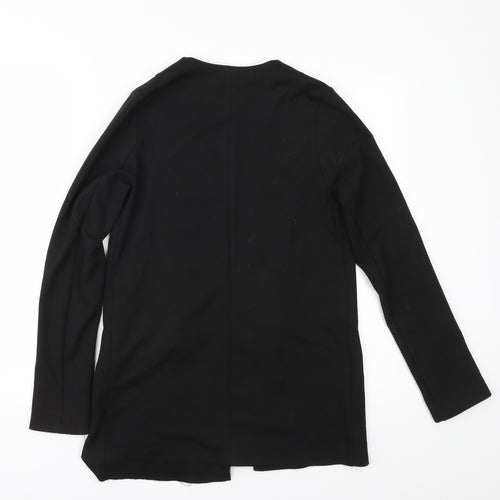 Select Womens Black  Jersey Jacket  Size 6