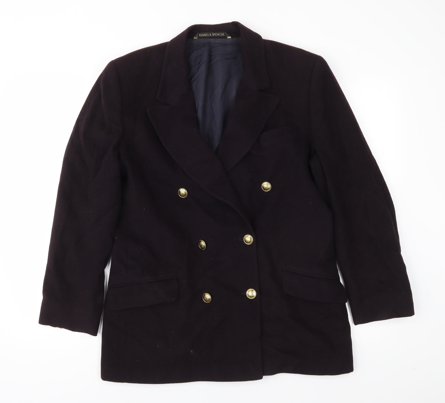 St Michael Womens Blue   Jacket Blazer Size 14