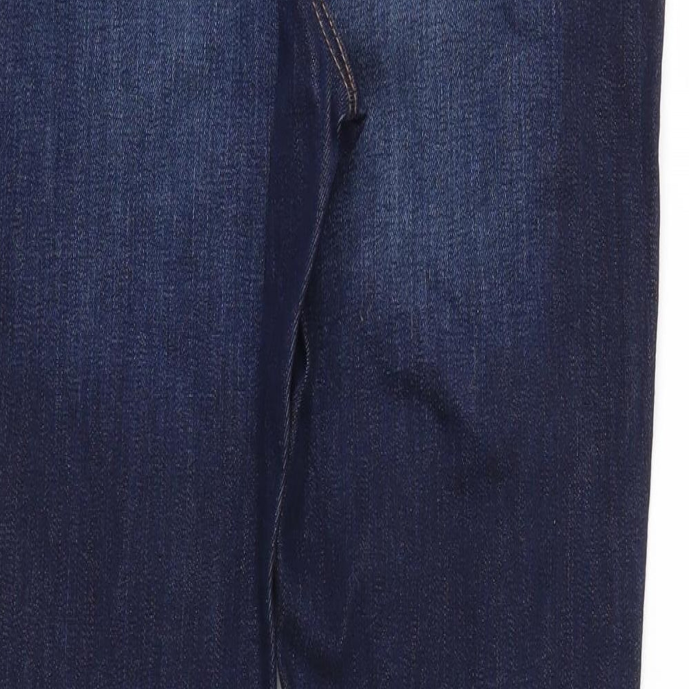 Marks and Spencer Womens Blue  Denim Skinny Jeans Size 12 L29 in