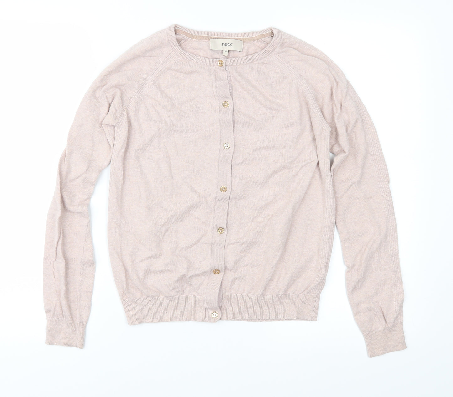 NEXT Womens Pink  Knit Cardigan Jumper Size 10