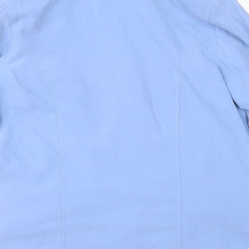 Klassik Womens Blue   Overcoat Coat Size 10