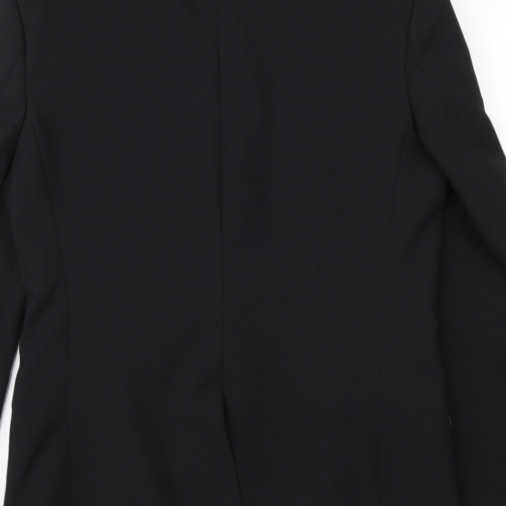 George Mens Black   Jacket Suit Jacket Size 36