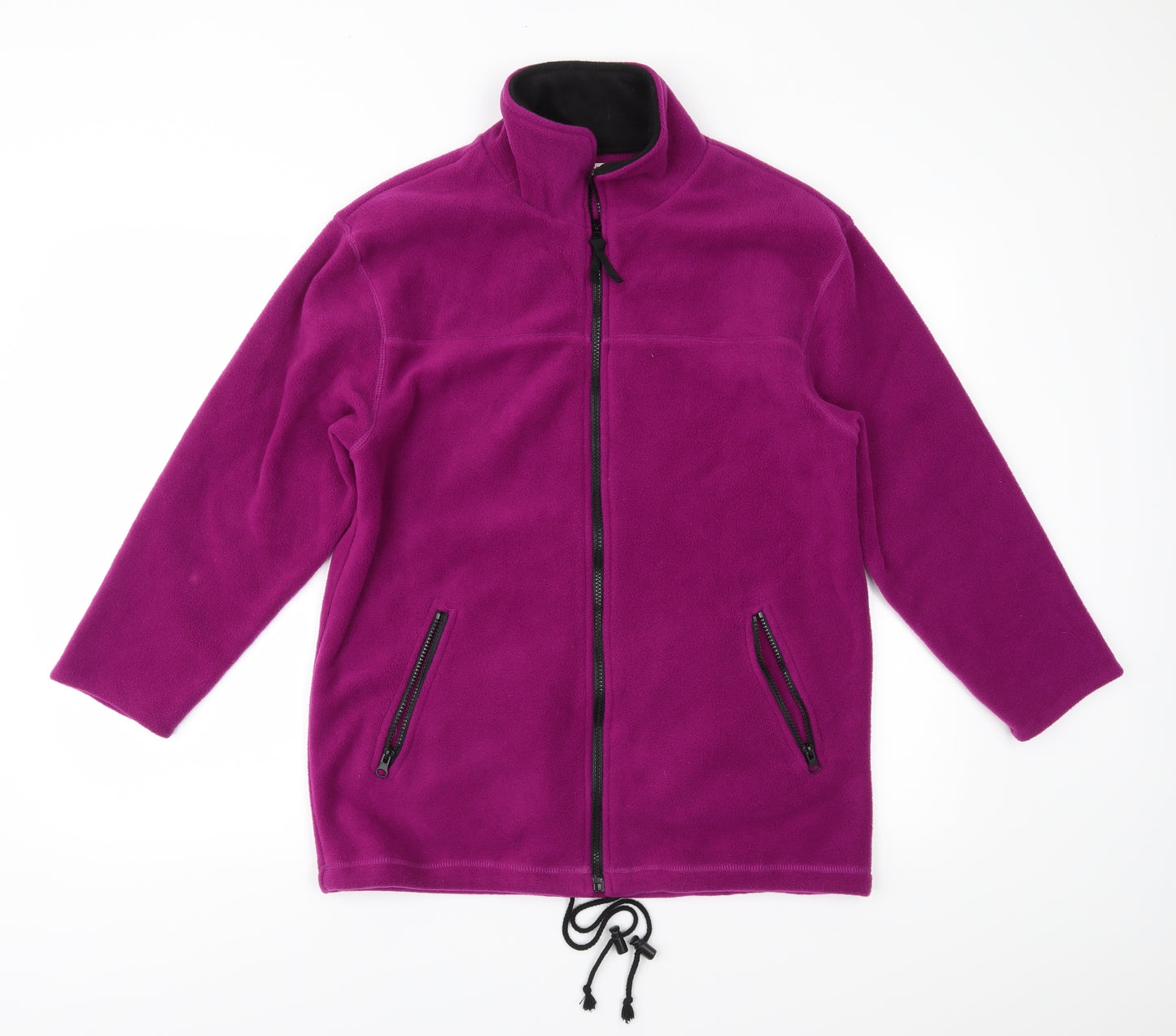 Bonmarché Womens Purple  Fleece Jacket  Size S
