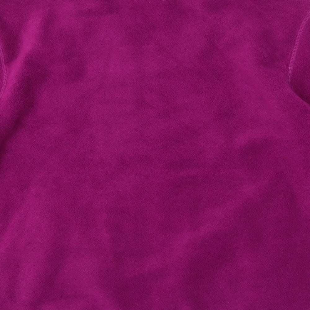 Bonmarché Womens Purple  Fleece Jacket  Size S