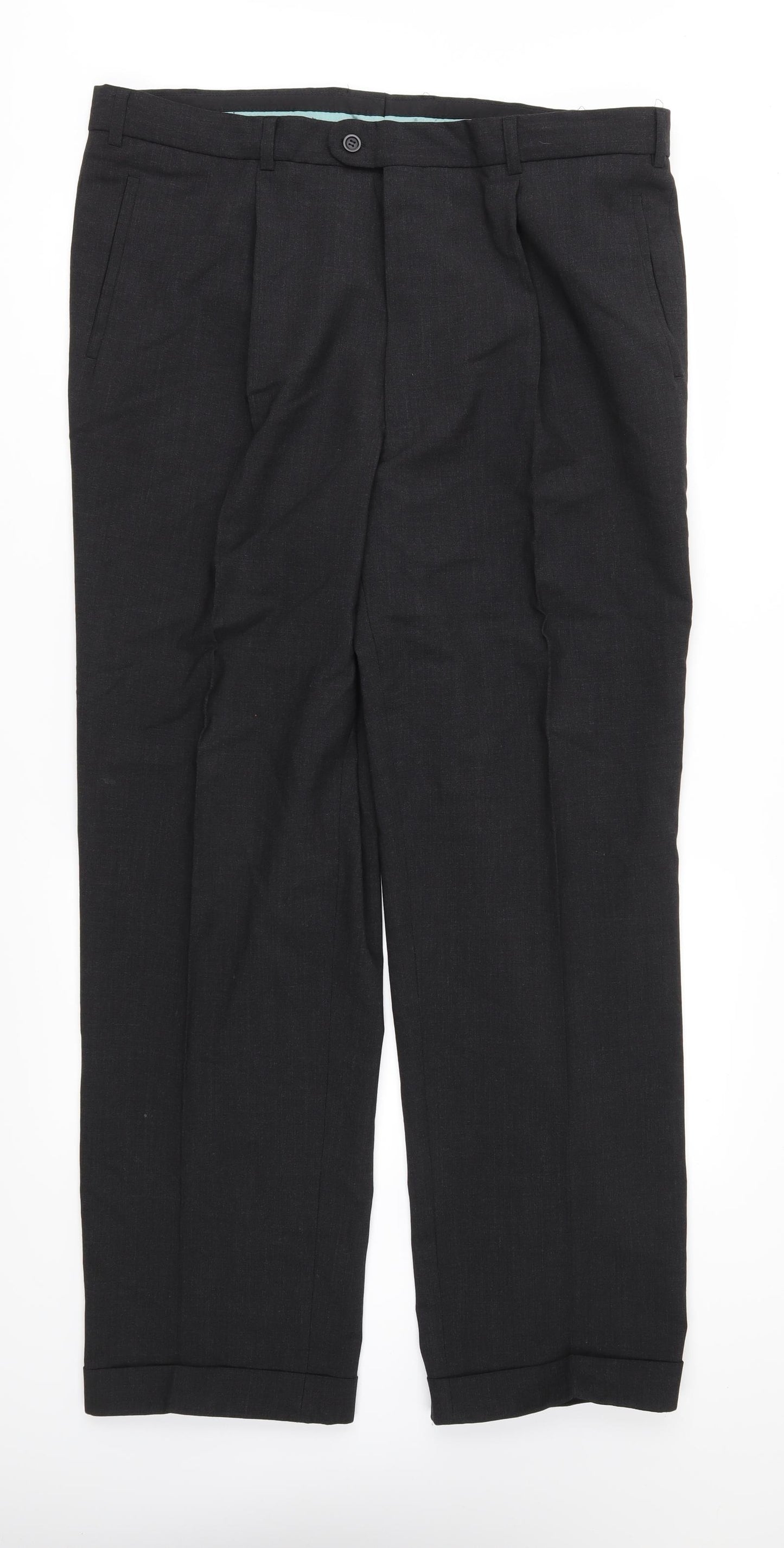 Tom English Mens Grey   Trousers  Size 40 in L32 in