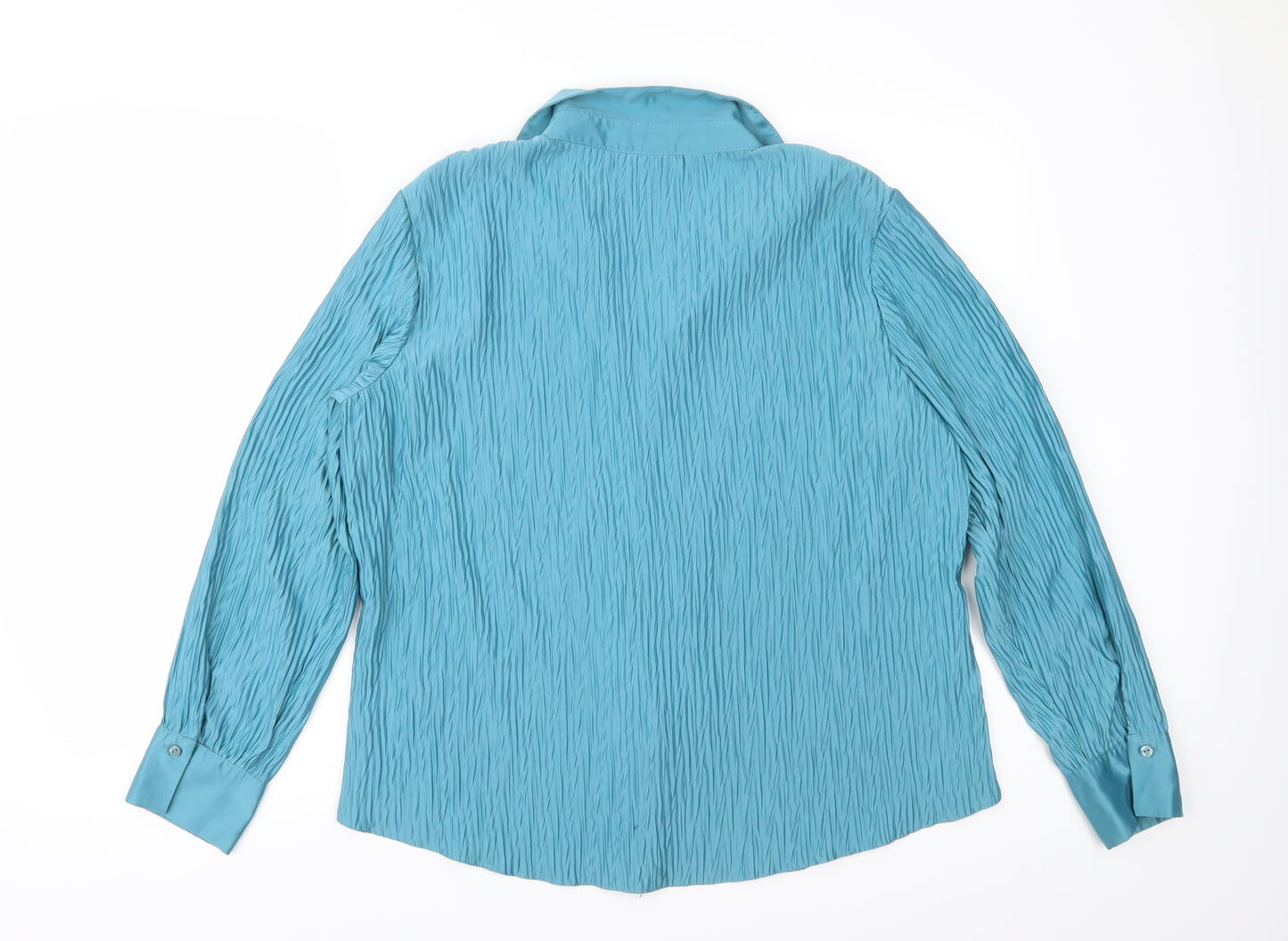 TU Womens Green   Basic Button-Up Size 16