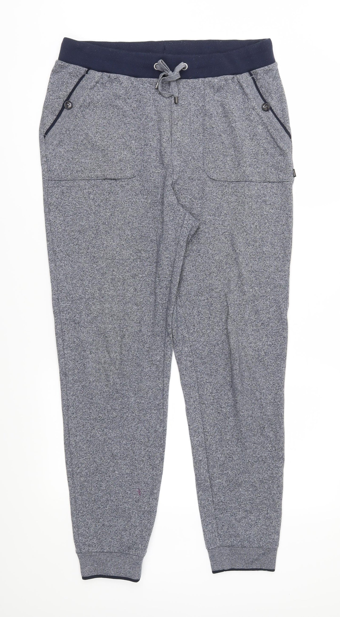 HUGO BOSS Mens Blue  Jersey Jogger Trousers Size M L29 in