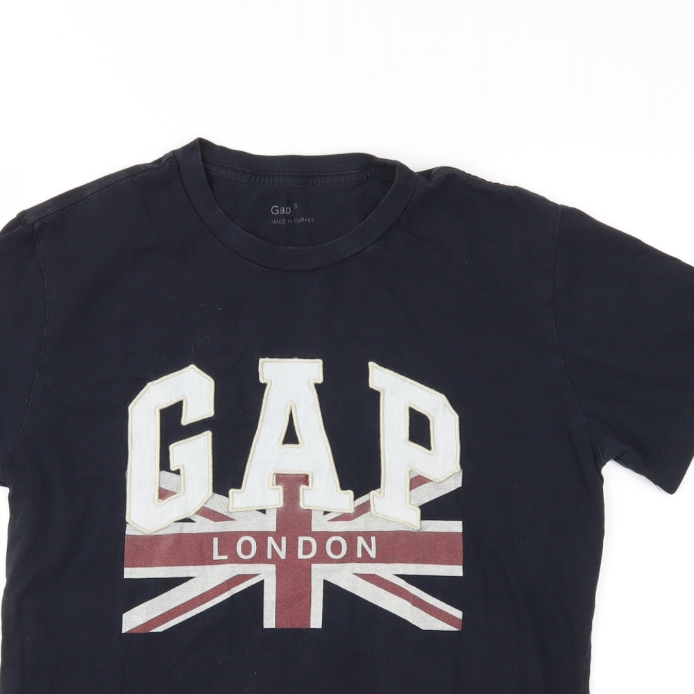 Gap Mens Blue  Jersey  T-Shirt Size S