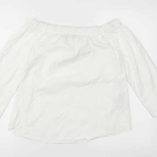 Zara Womens White   Basic Blouse Size S