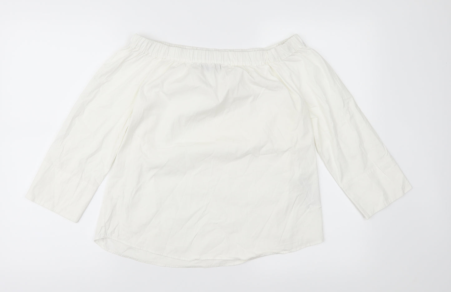 Zara Womens White   Basic Blouse Size S