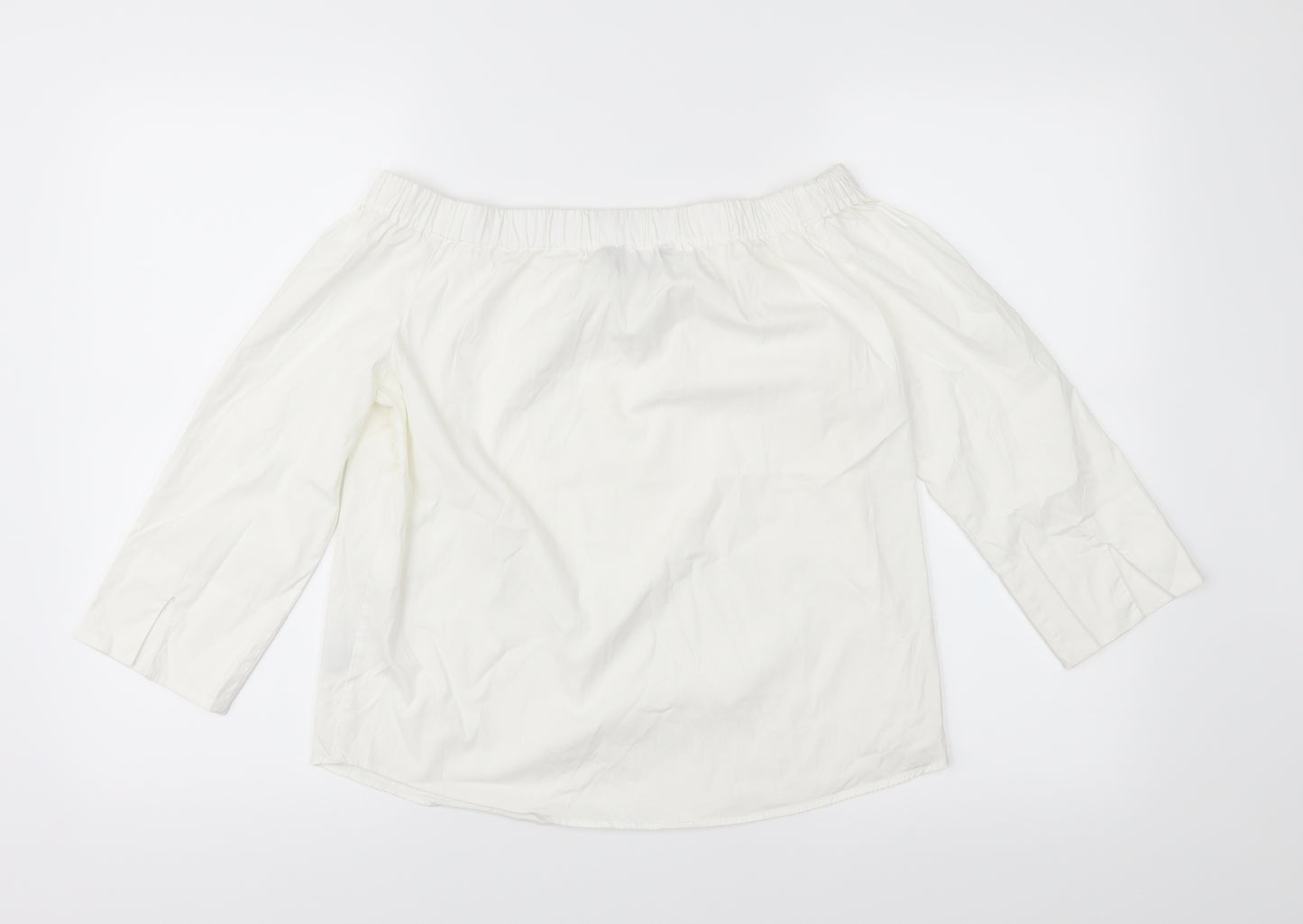 Zara Womens White   Basic Blouse Size S