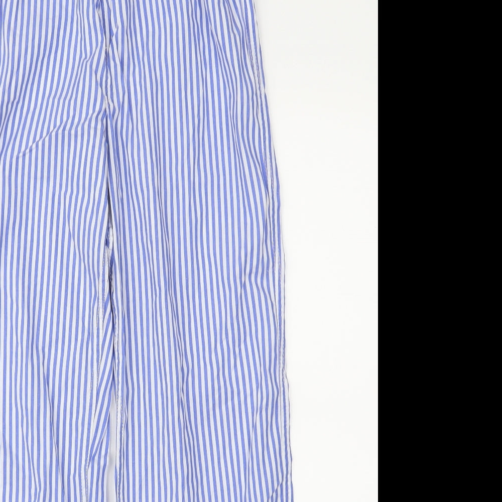 H&M Boys Black Striped   Lounge Pants Size 13-14 Years