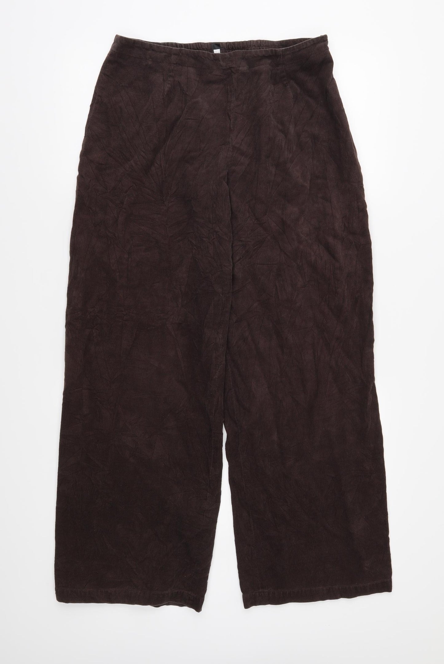 Senas Womens Brown  Corduroy Trousers  Size M L30 in