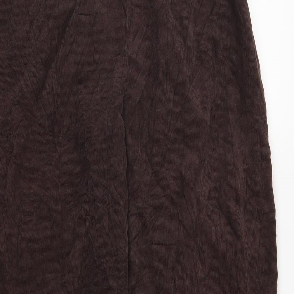 Senas Womens Brown  Corduroy Trousers  Size M L30 in