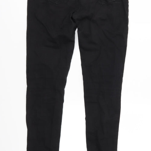 TU Womens Black  Denim Jegging Jeans Size 12 L31 in