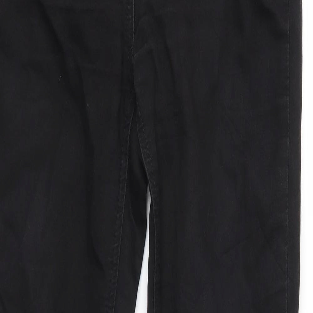 TU Womens Black  Denim Jegging Jeans Size 12 L31 in