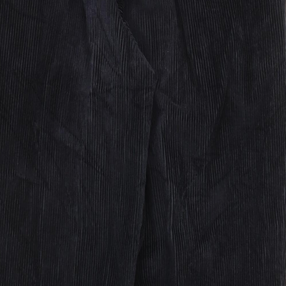 Blue Harbour Mens Blue  Corduroy Trousers  Size 32 in L29 in