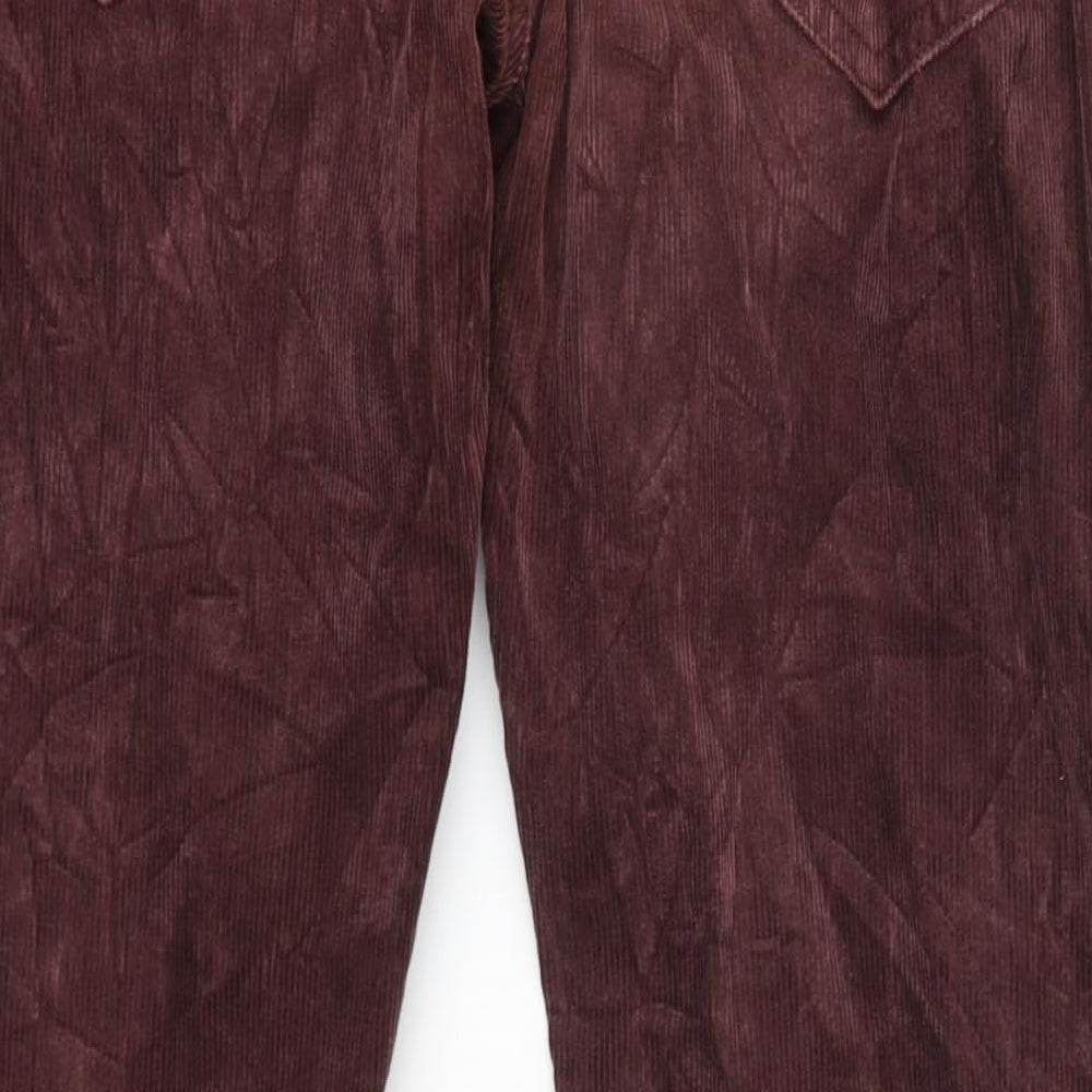 Lee Mens Brown  Corduroy Trousers  Size 34 in L32 in