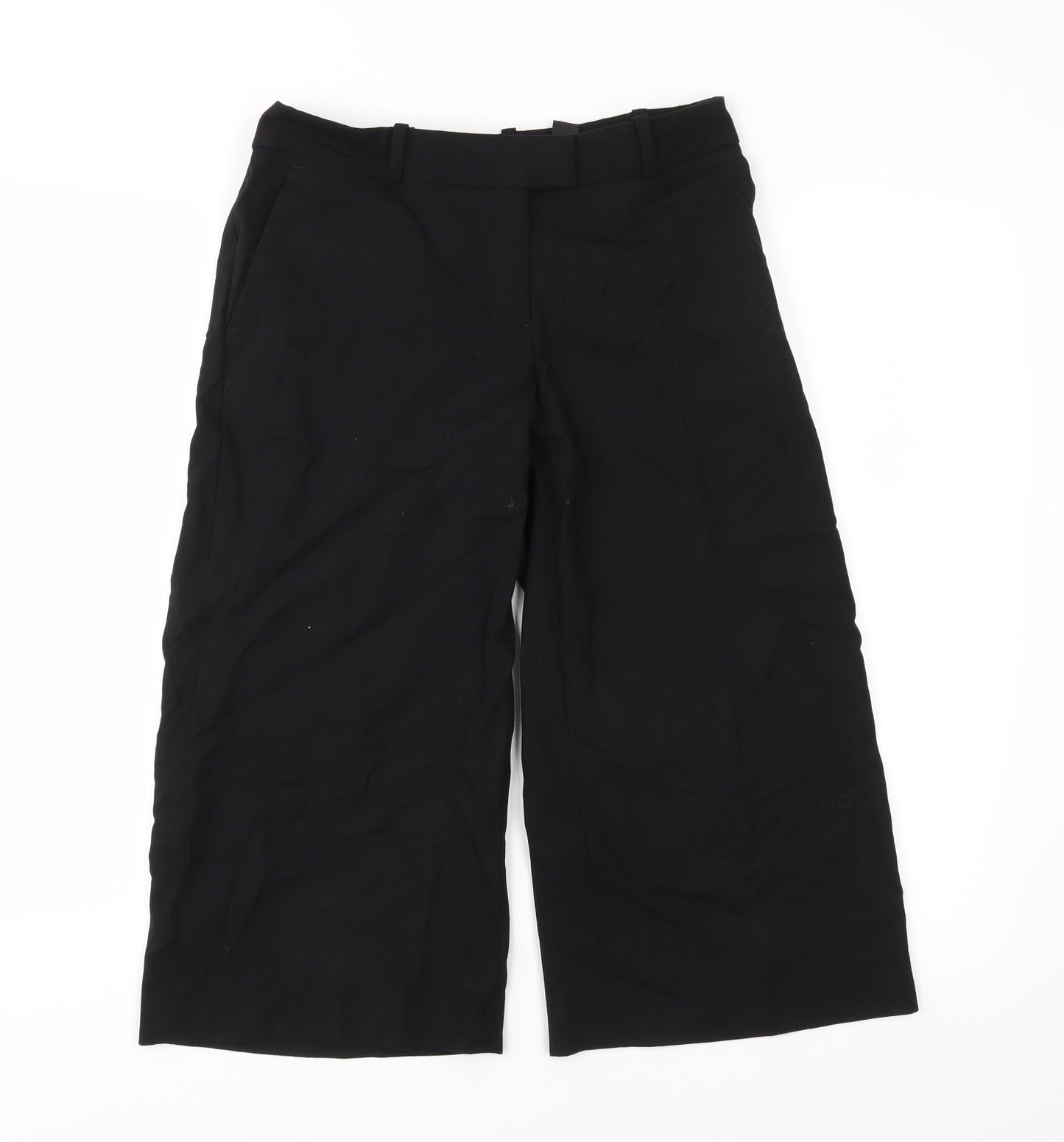 H&M Womens Black   Chino Shorts Size 8