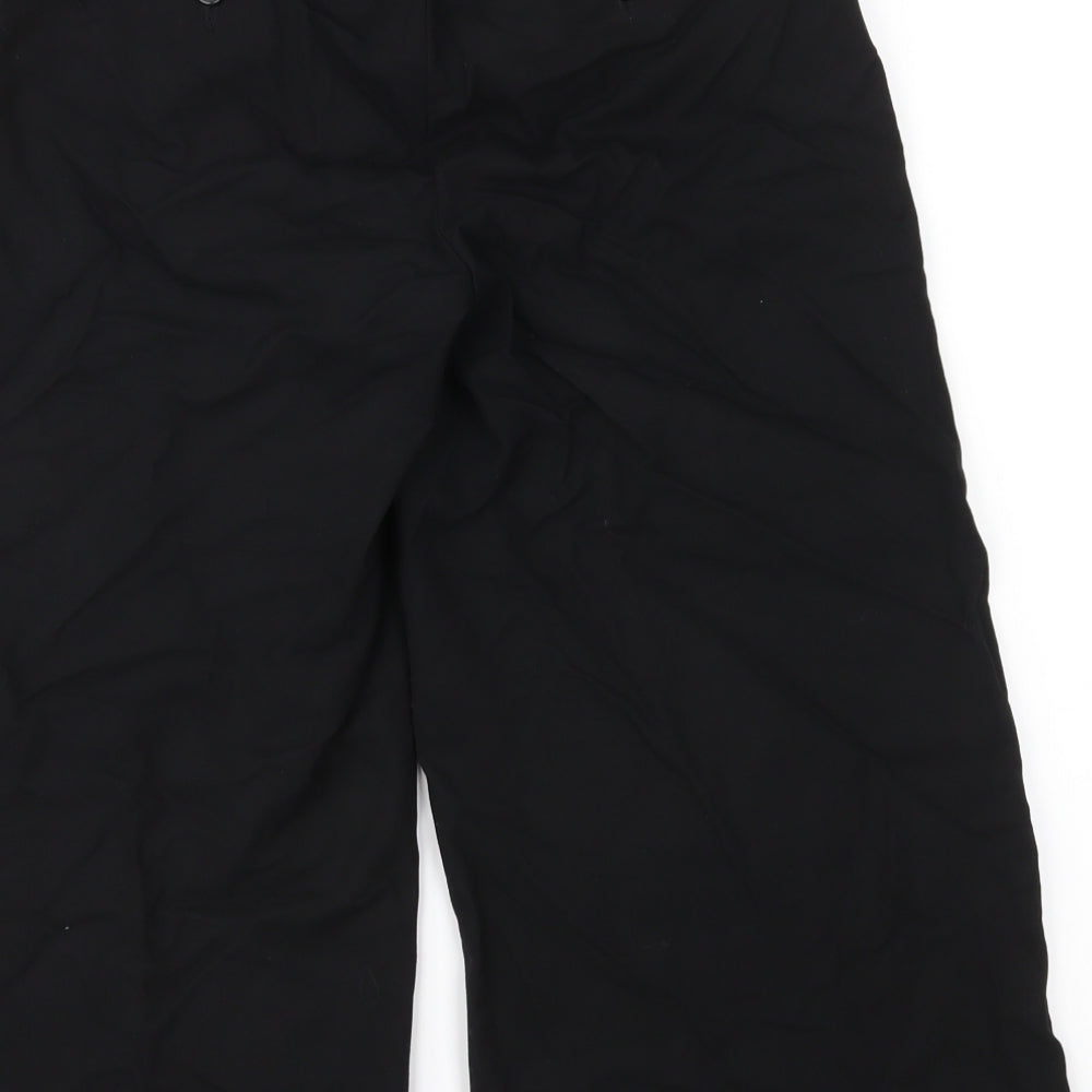 H&M Womens Black   Chino Shorts Size 8