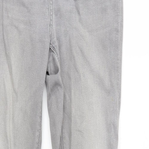 Warehouse Womens Grey  Denim Skinny Jeans Size 8 L28 in