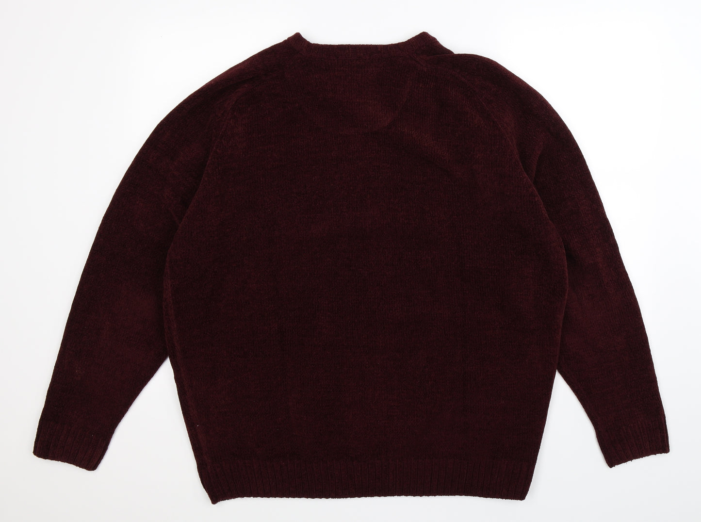 James Pringle Mens Brown  Knit Pullover Jumper Size XL