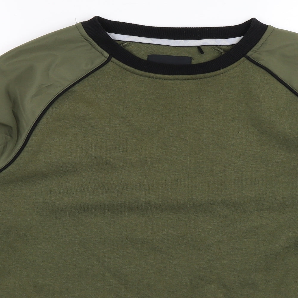 Nanny State Mens Green   Pullover Sweatshirt Size M