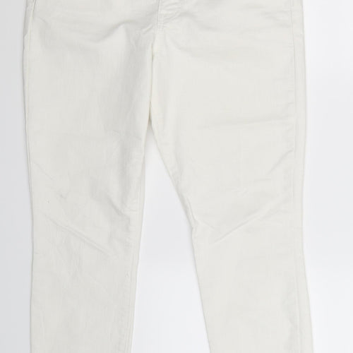 Gap Womens White  Denim Skinny Jeans Size 32 in L28 in