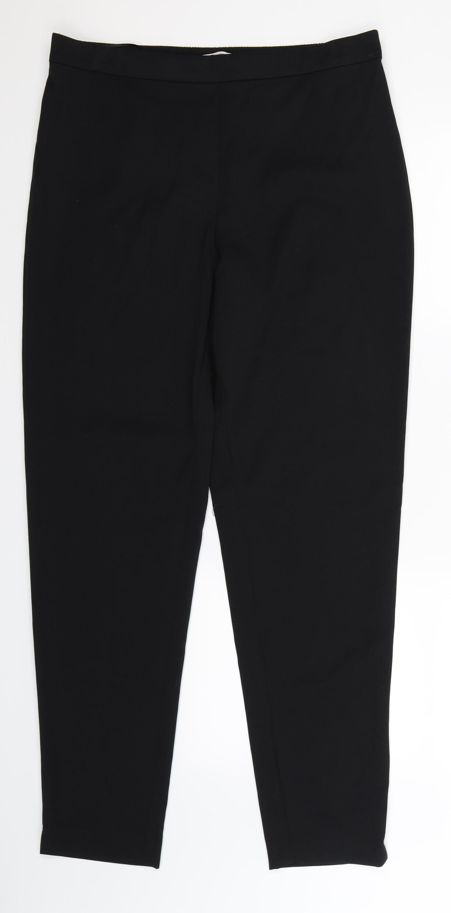 TU Womens Black   Trousers  Size 14 L31 in