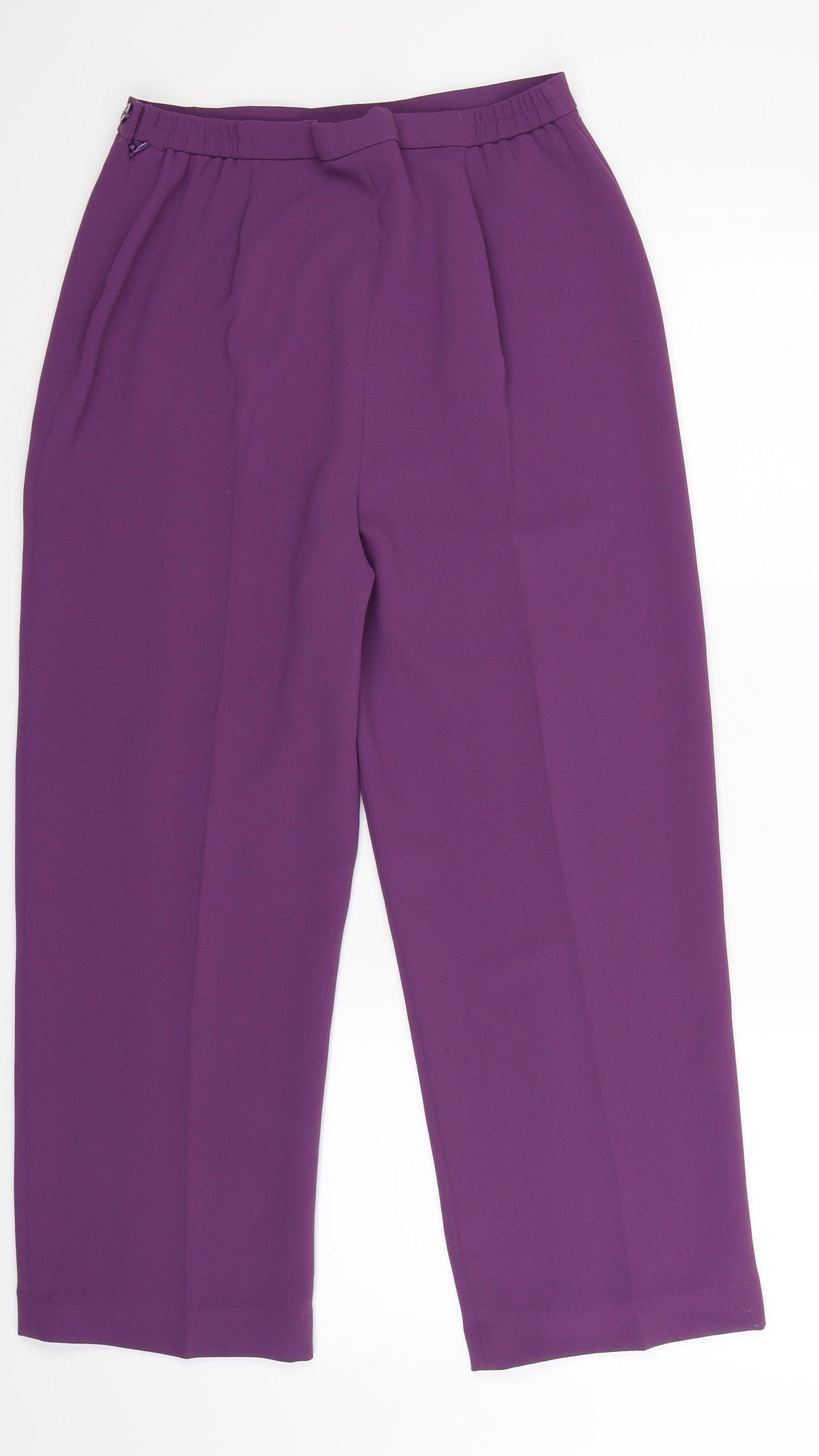 Eastex Womens Purple   Trousers  Size 29 in L25 in