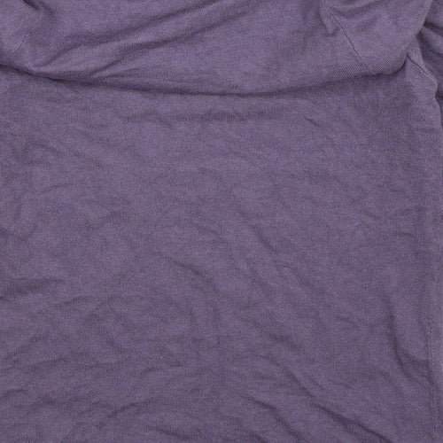 FOREVER 21 Womens Purple  Knit Pullover Jumper Size L