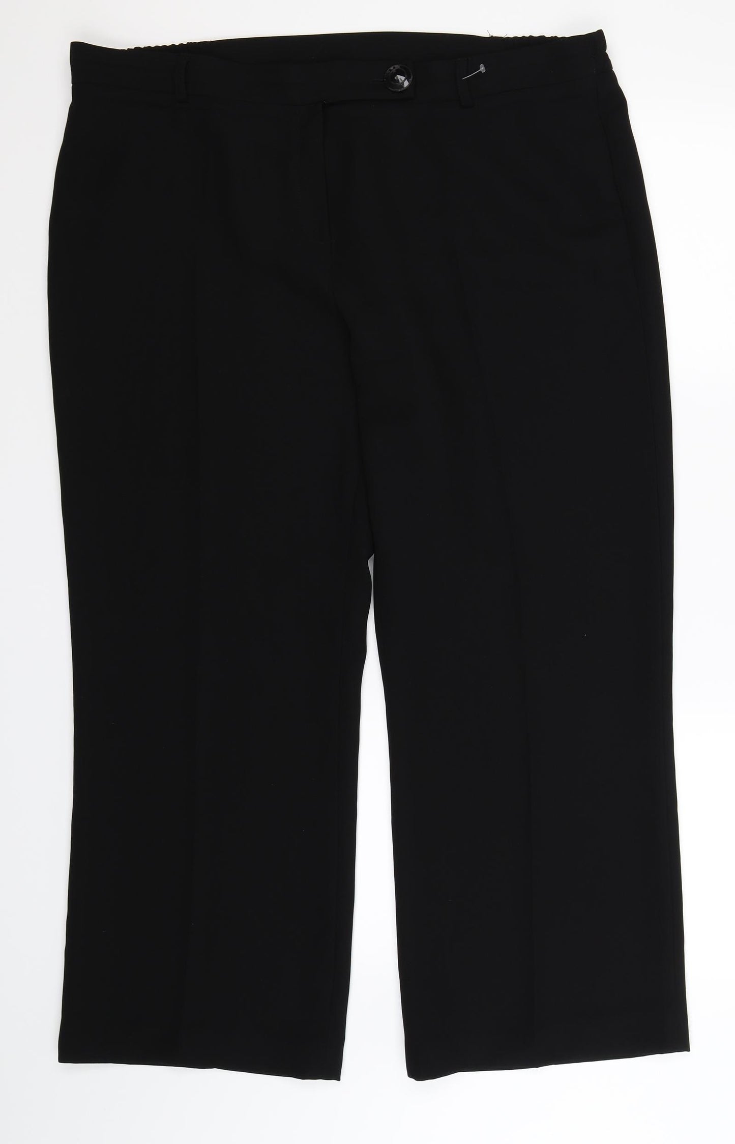 Debenhams Womens Black   Trousers  Size 18 L29 in