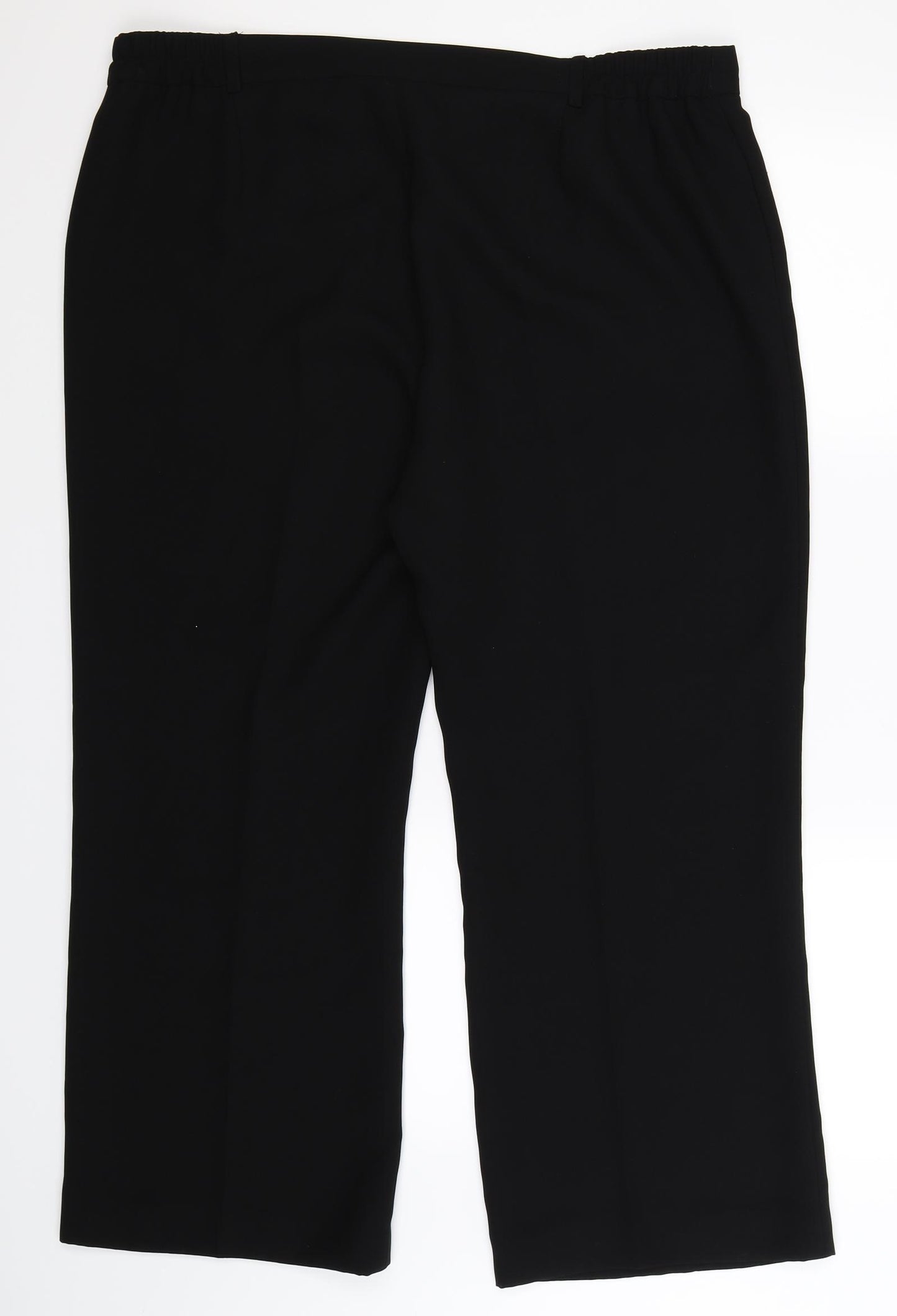 Debenhams Womens Black   Trousers  Size 18 L29 in