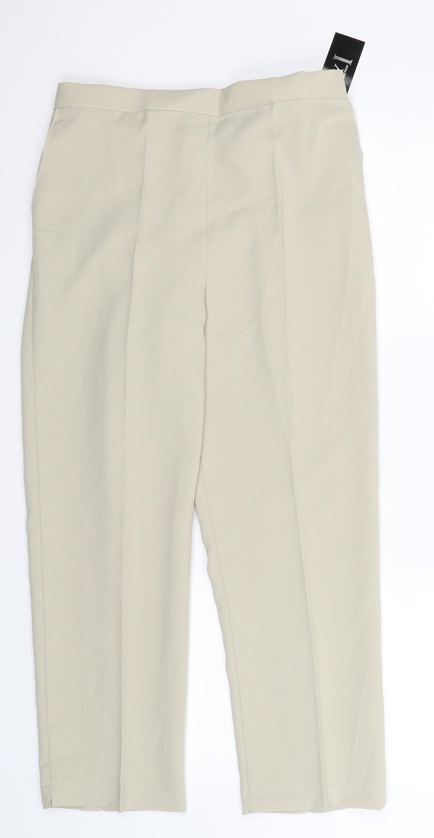Envy Womens Beige   Trousers  Size 14 L26 in