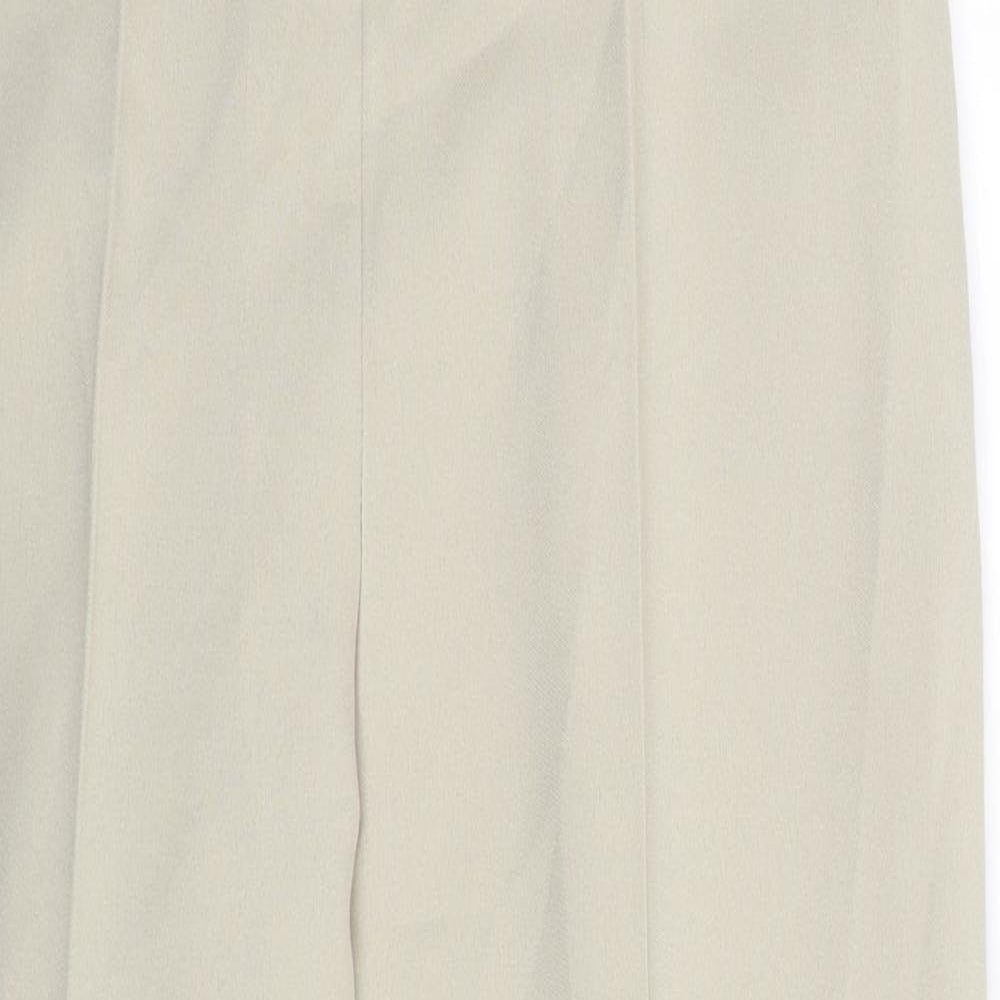 Envy Womens Beige   Trousers  Size 14 L26 in
