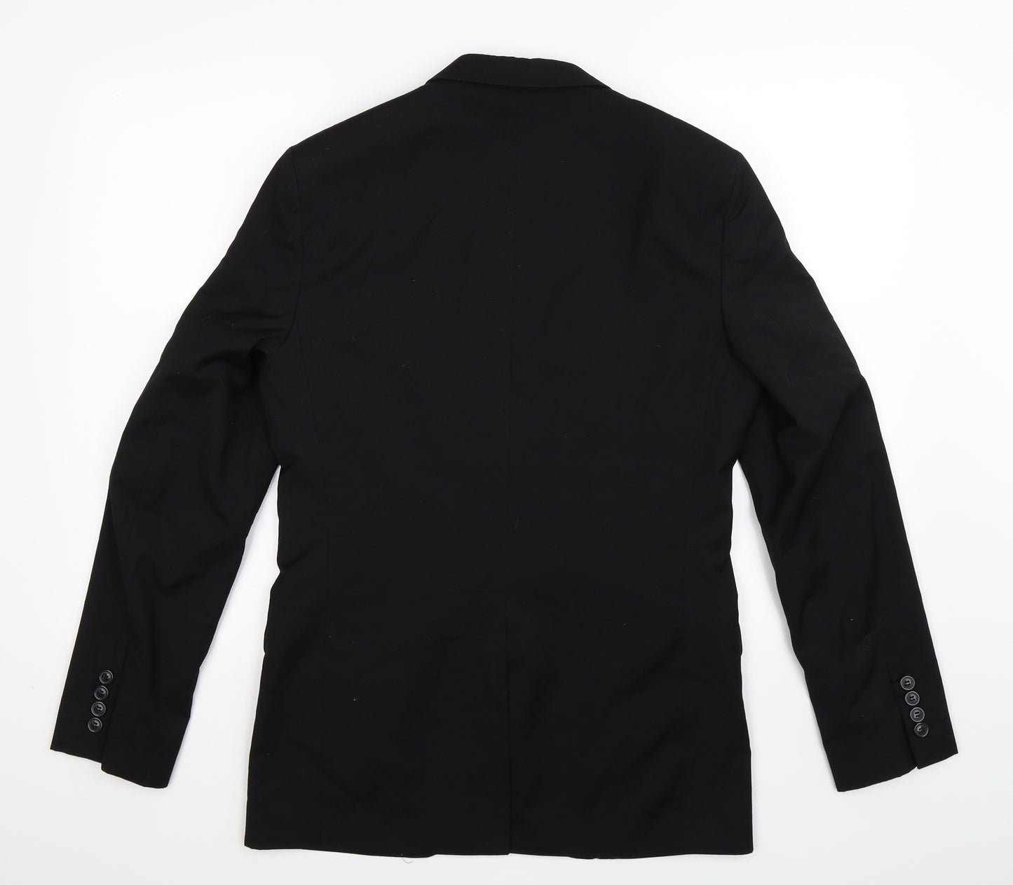 H&M Mens Black   Jacket Suit Jacket Size 36