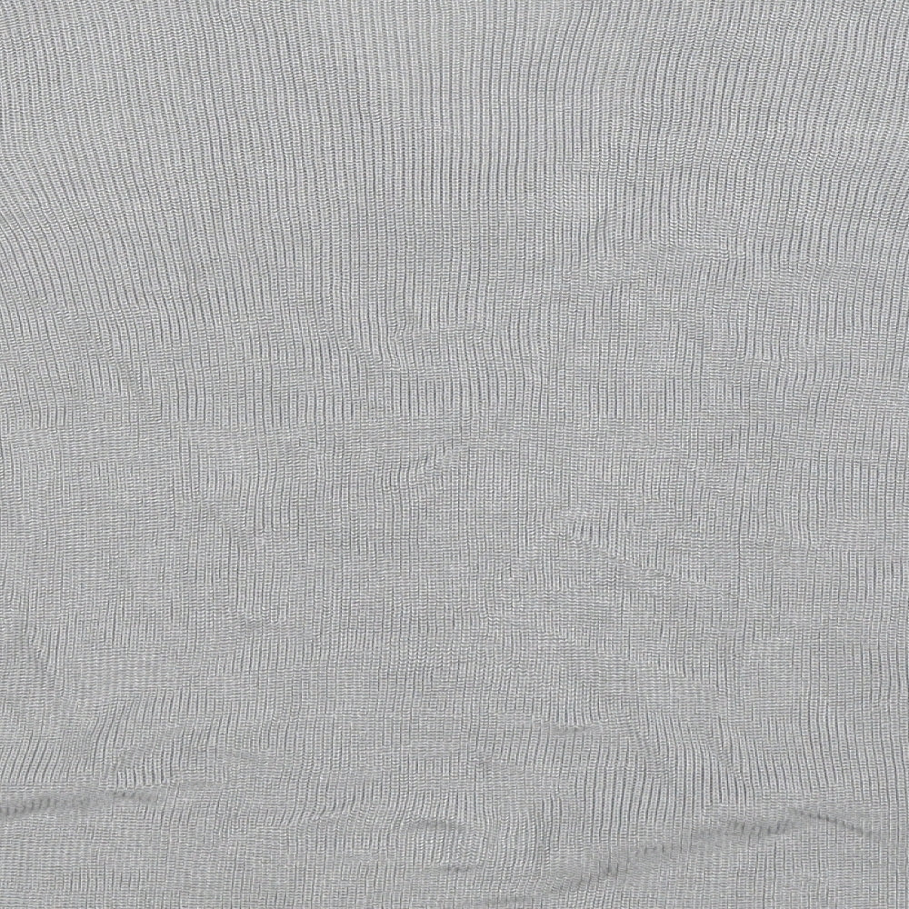 Per Una Womens Silver  Knit Pullover Jumper Size 20