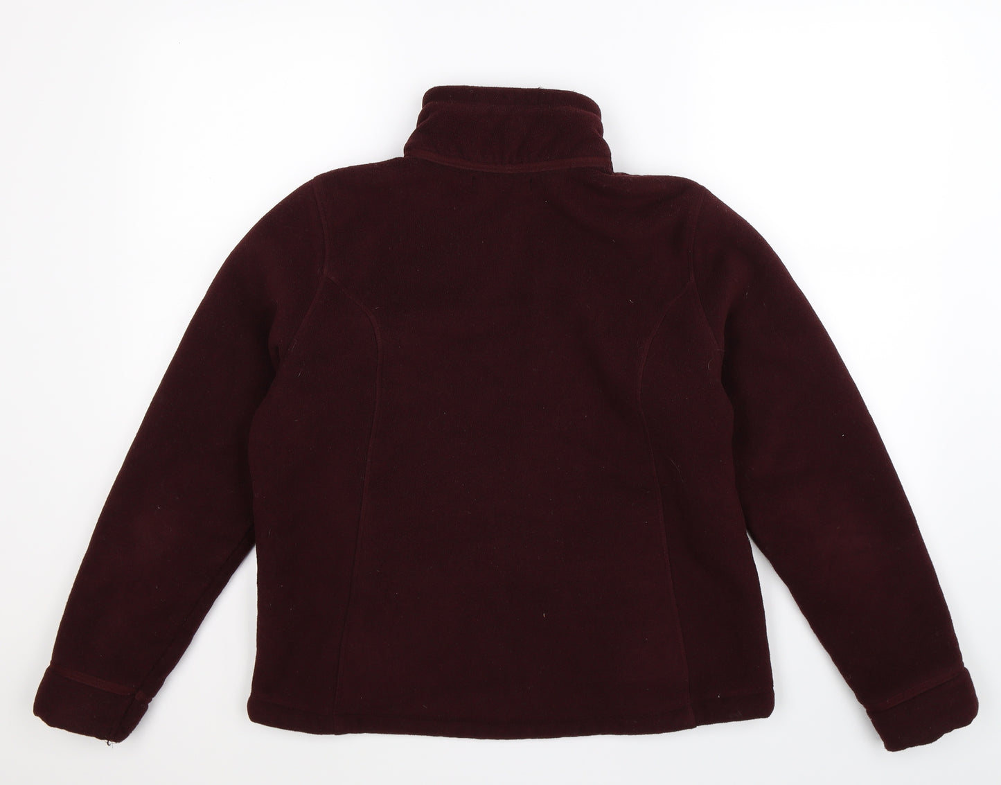Marks and Spencer Womens Brown  Fleece Jacket  Size 14
