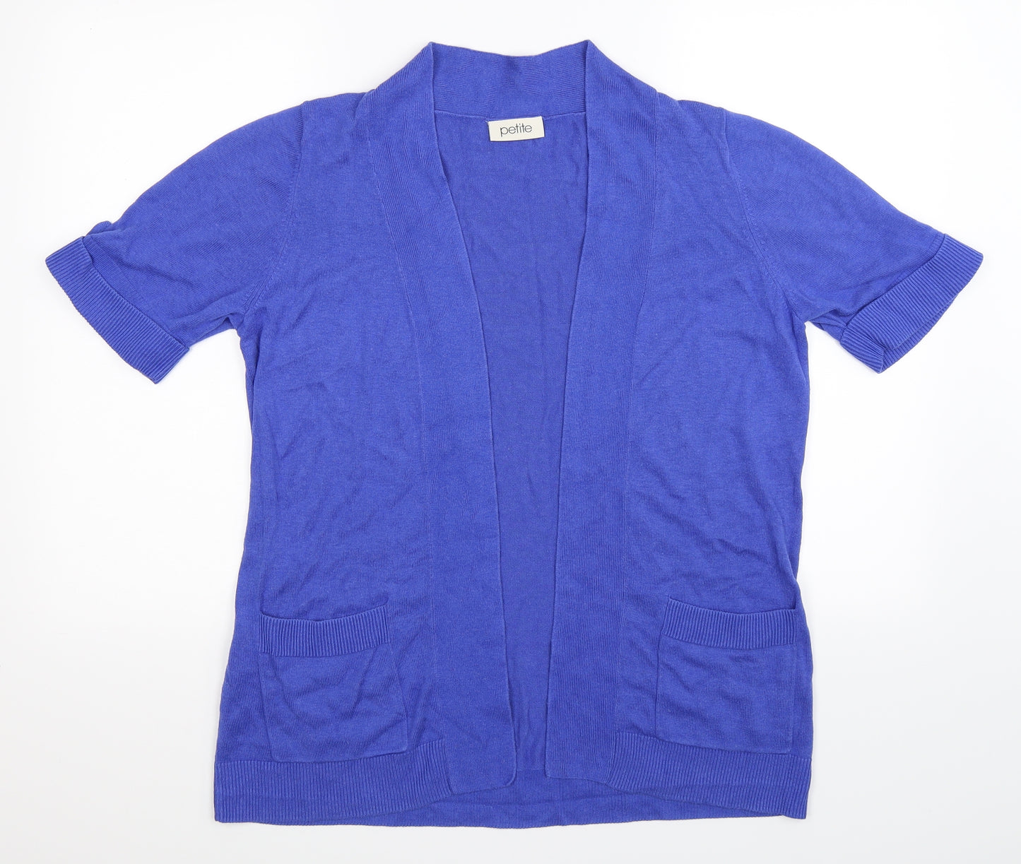 BHS Womens Blue  Knit Cardigan Jumper Size 16