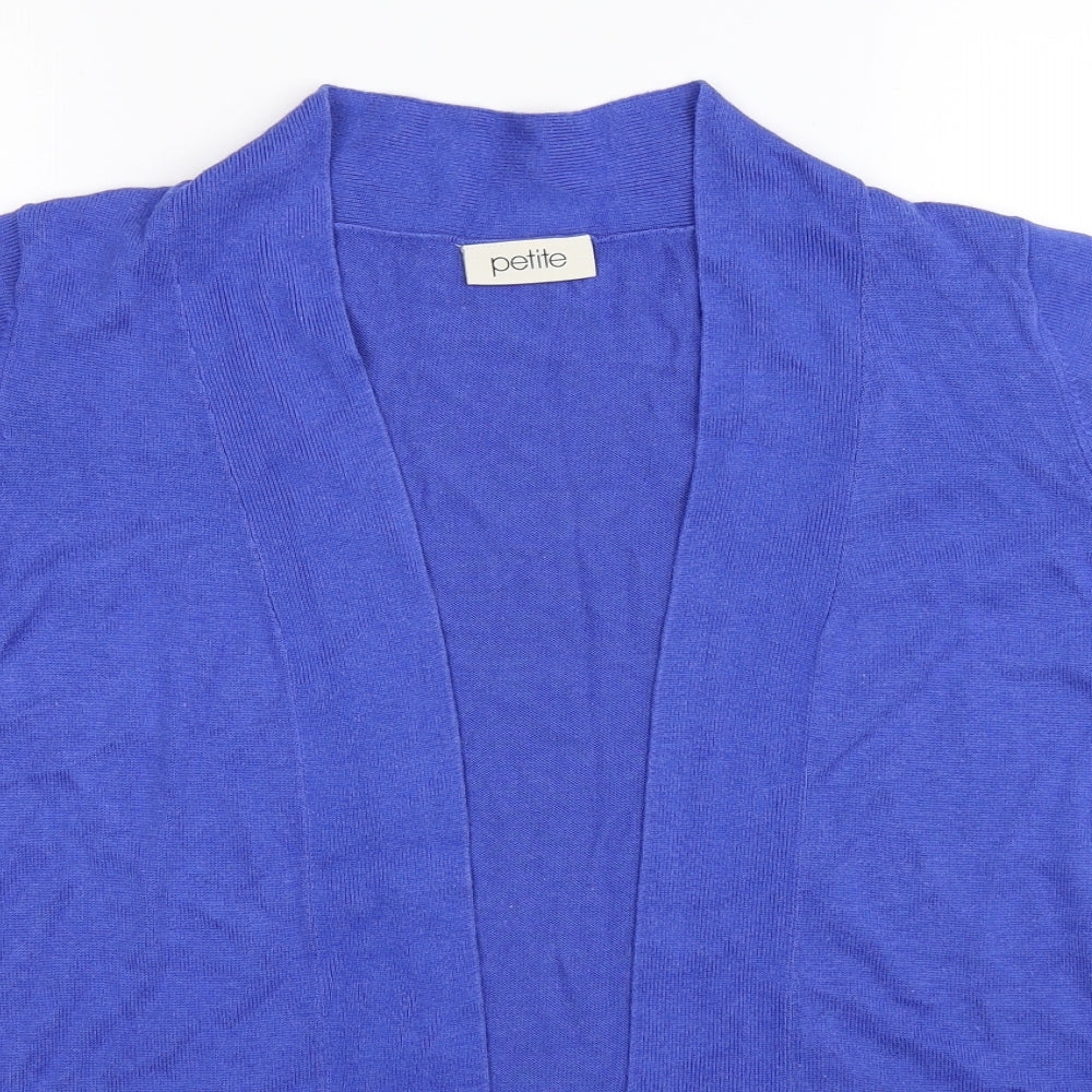 BHS Womens Blue  Knit Cardigan Jumper Size 16