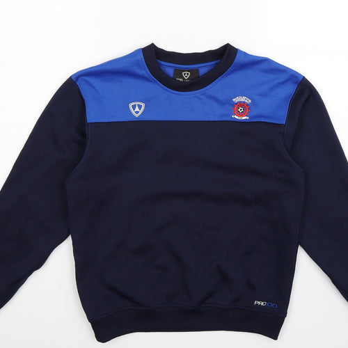 Pro Evolution Boys Blue   Pullover Sweatshirt Size L